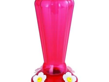 More Birds Hollyhock Plastic Hummingbird Feeder Discount