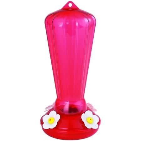 More Birds Hollyhock Plastic Hummingbird Feeder Discount