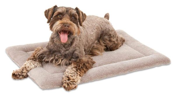 Petmate Kennel Dog Mat Grey 1ea 20.5 in X 14 in Online Hot Sale