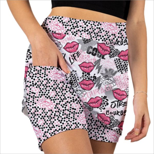 READ MY LIPS SKORT Online now