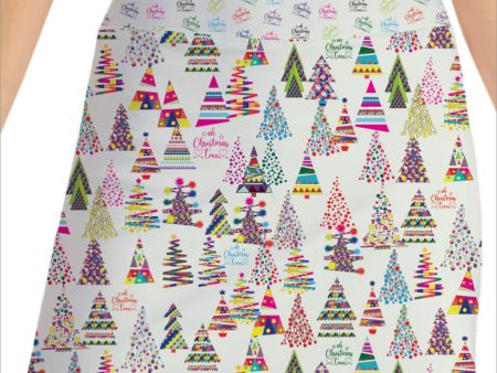 OH CHRISTMAS TREE PRINTED SKORT Discount