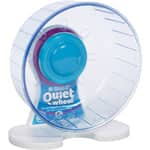 Prevue Pet Products Quiet Wheel Exercise Wheel For Small Animals For Mouse Gerbil Translucent Blue, White 6 In Online Sale