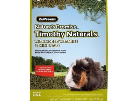 Zupreem Natures Promise Guinea Pig Pellets Food 5 Lb Hot on Sale