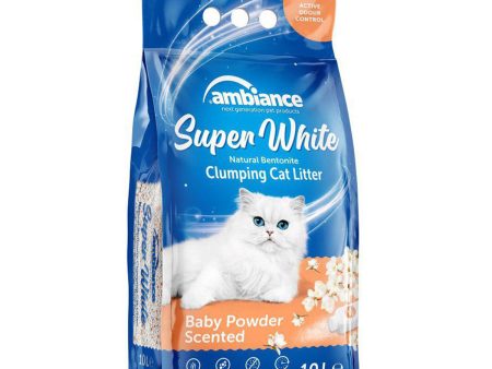 Super White Bentonit Baby Powder Scent Online