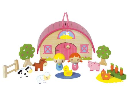 Sunrise Farm Wooden Play Set For Discount