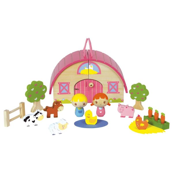 Sunrise Farm Wooden Play Set For Discount