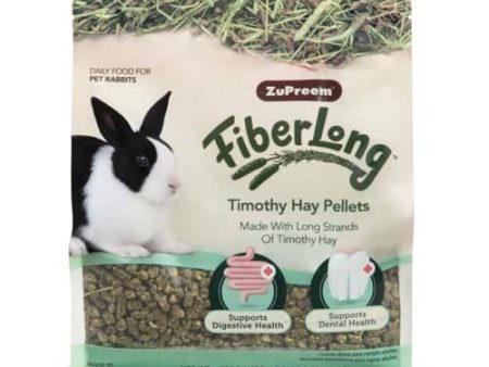 Zupreem Fiberlong Timothy Hay Pellets Rabbit Dry Food 4.375 Lb For Discount