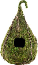 Galapagos Raindrop Deco Birdhouse Fresh Green 6 In x 10 In Supply