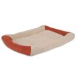 Aspen Self Warming Bolster Dog Mat Barn Red, Cream 1ea 16 in X 9 in For Discount