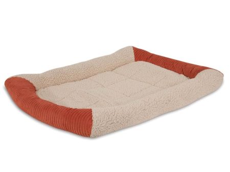 Aspen Self Warming Bolster Dog Mat Barn Red, Cream 1ea 16 in X 9 in For Discount