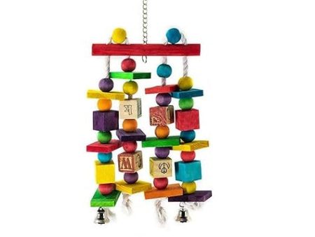 B- Wooden toy for parrot Online Hot Sale