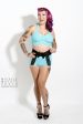 FINAL SALE LULLABY Mint Bottom With Black Bow Online Hot Sale