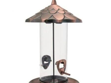 More Birds Copper Acorn Wild Bird Seed Feeder Online Sale