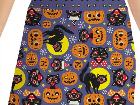 SCAREDY CAT HALLOWEEN SKORT Discount