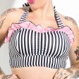 FINAL SALE Dolly Retro Swim Top Hot on Sale