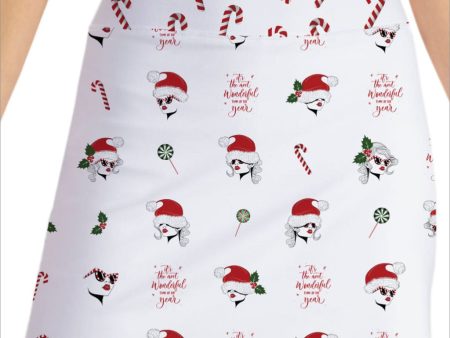 SANTA BABY HOLIDAY PRINTED SKORT Supply