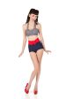 FINAL SALE KATY Retro Highwaisted Bikini Bottom on Sale