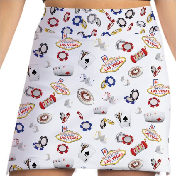 VIVA LAS VEGAS WHITE SKORT Supply