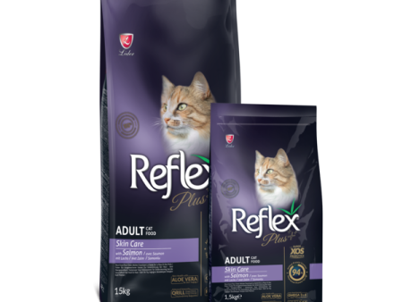 Reflex Plus Skin Care Adult Cat Food with Salmon Online now