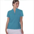 MAUI BLUE POLO QUARTER ZIP TOP on Sale