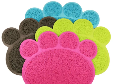 Cat Litter Mat Paw Shaped Cat on Sale