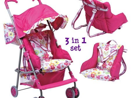 3-in-1 Stroller Online now