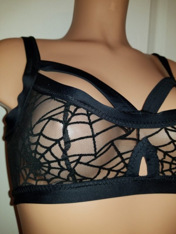 Spider Web Bralette For Sale