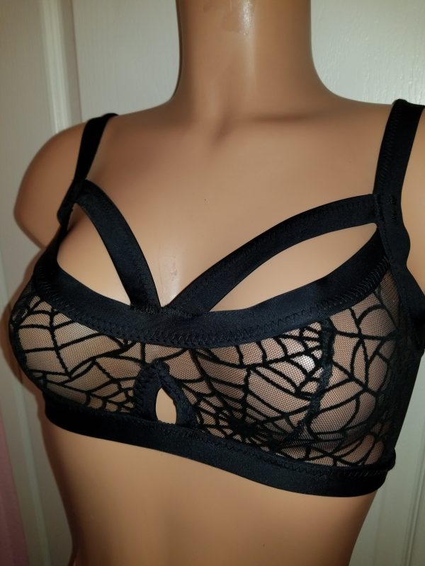 Spider Web Bralette For Sale