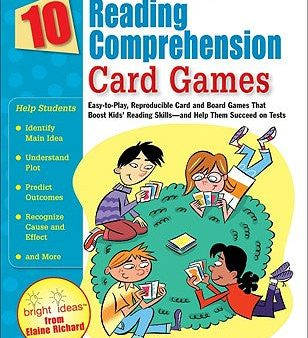 10 Reading Comprehension Card Games: Easy-To-Play, Reproducible Card and Board Games That Boost Kids  Reading Skills--And Help Them Succeed on Tests For Sale