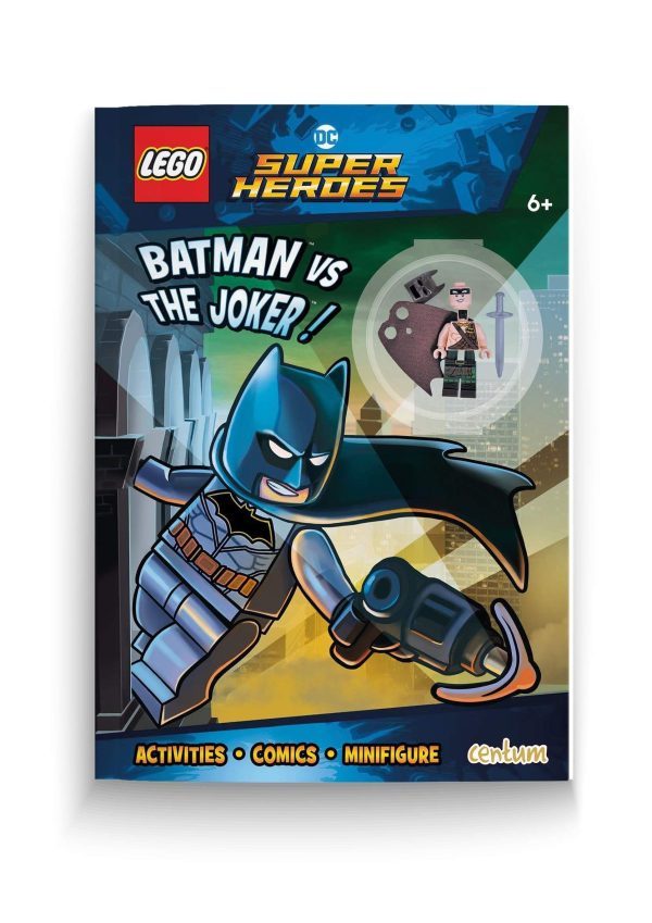 DC Batman - Activity Book With Mini Figure For Sale